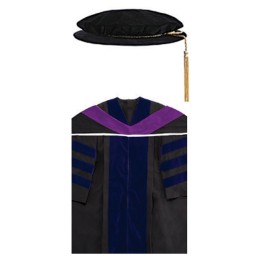 Custom made Doctor of philosophy graduation gown, School of education, University of education, black square graduation cap, gold cap, Dr. Sui graduation gown, DA189 Custom made Doctor of philosophy graduation gown, School of education, University of education, black square graduation cap, gold cap, Dr. Sui graduation gown, DA189